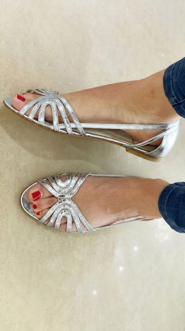 Eleonora Sandali Dorati Luce d&