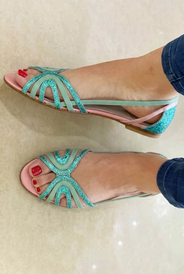 Eleonora Sandali Dorati Luce d&