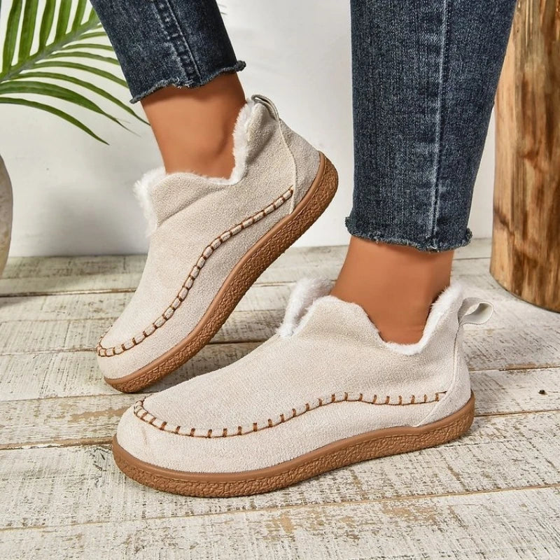 Sophie™ | Chaussures Femme Chaudement Fourrées