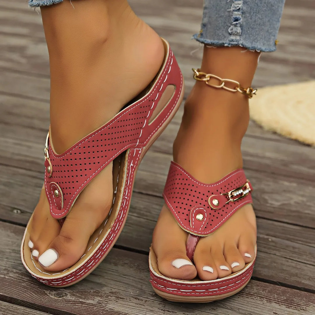 Vernelle™ | Tongs Orthopédiques Confortables pour Femmes