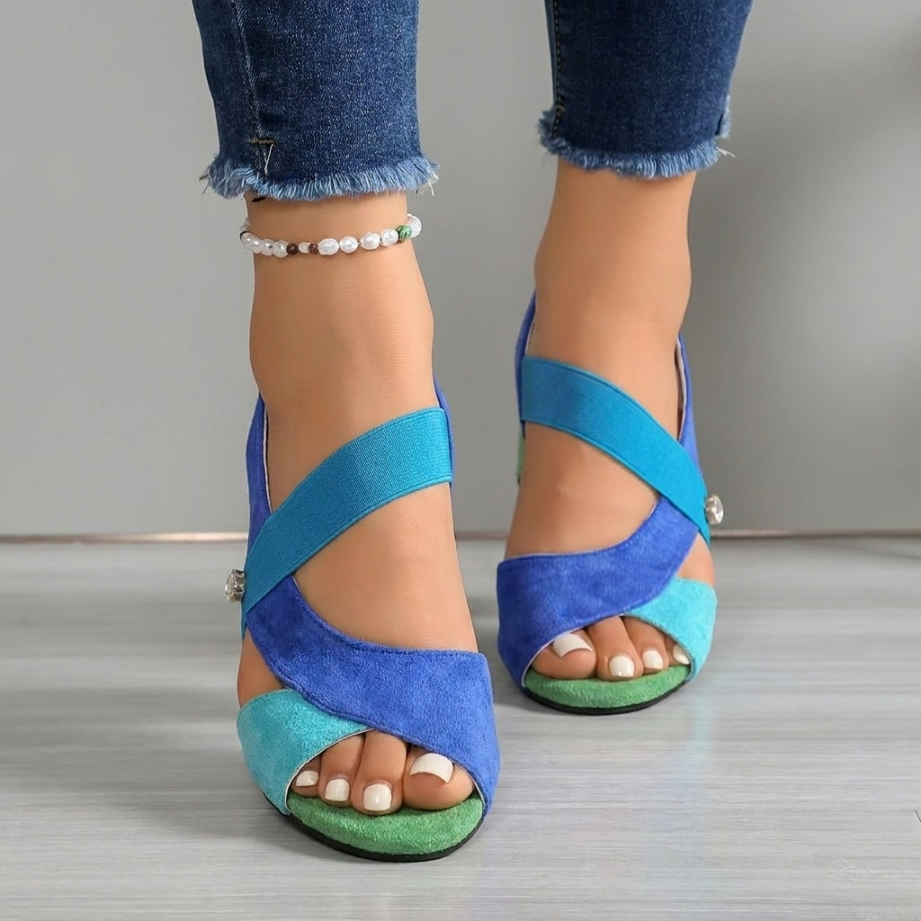 Vernelle™ | Sandales Compensées Colorées avec Soutien Optimal